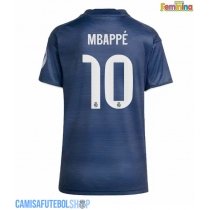 Camisa de time de futebol Real Madrid Kylian Mbappe #10 Replicas 2º Equipamento Feminina 2025-26 Manga Curta